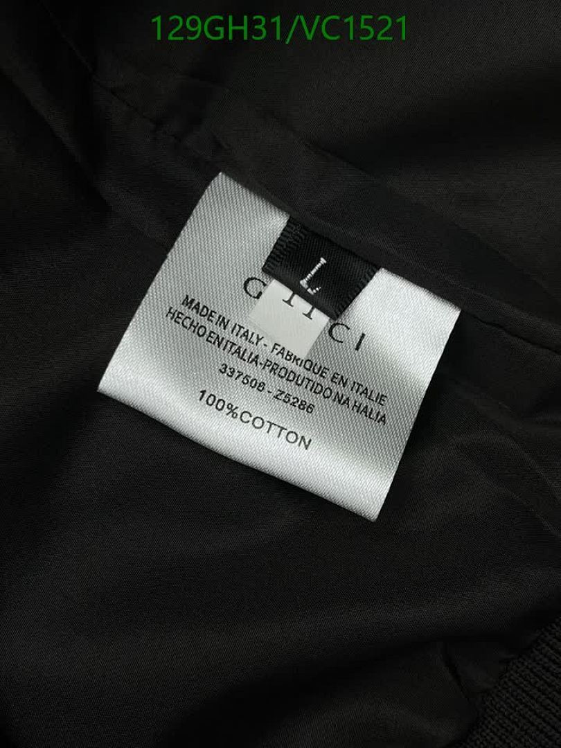 Gucci-Clothing Code: VC1521 $: 129USD