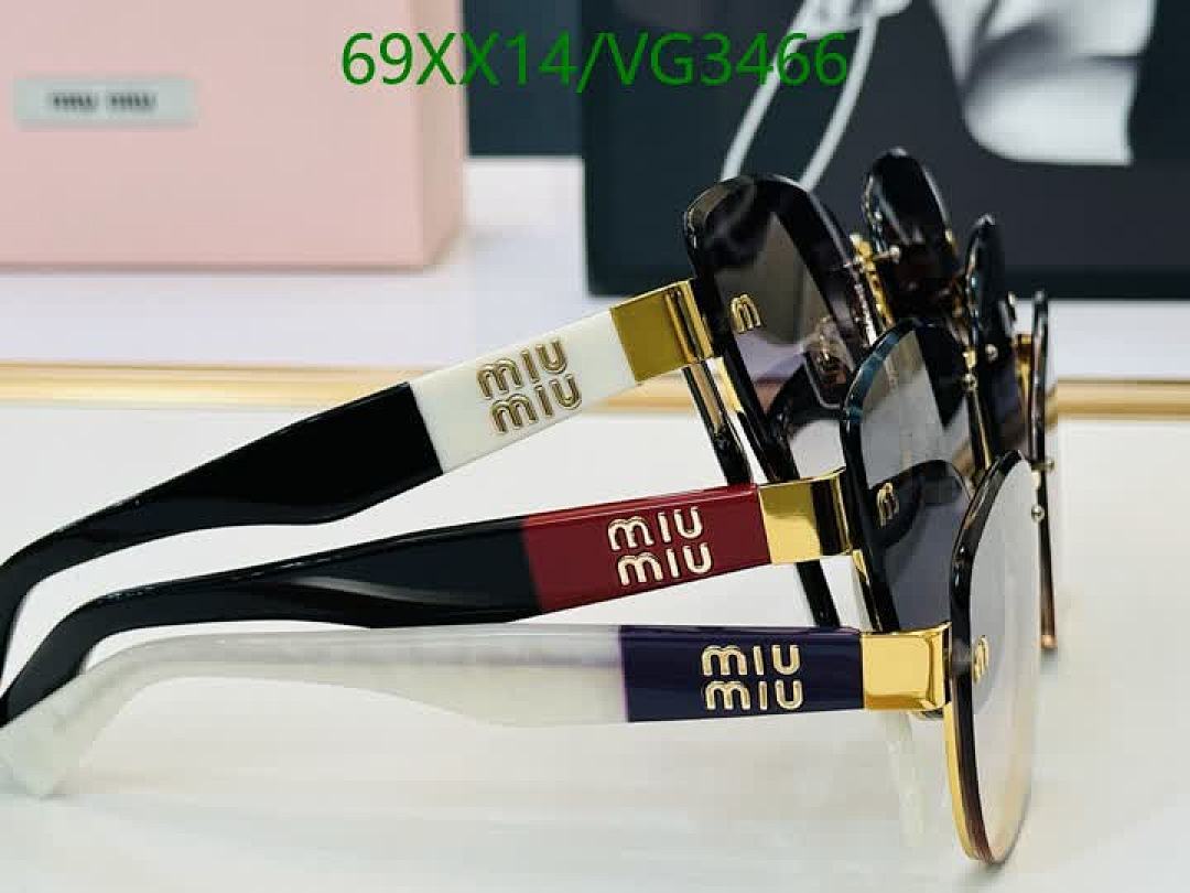 Miu Miu-Glasses Code: VG3466 $: 69USD
