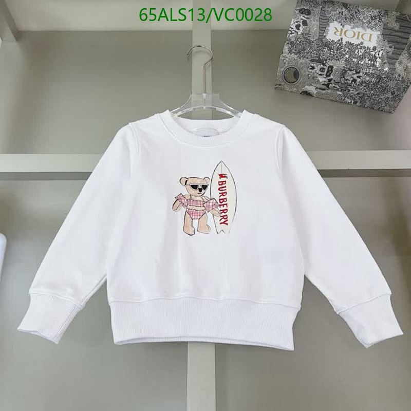 Burberry-Kids Clothing Code: VC0028 $: 65USD