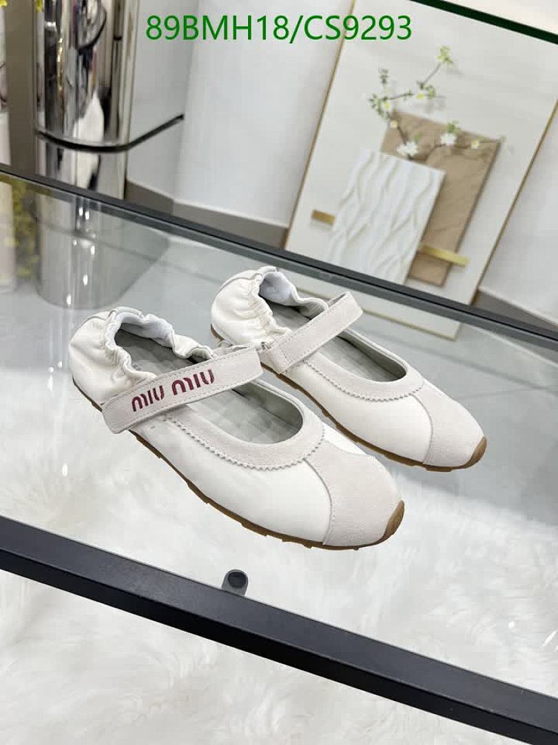 Miu Miu-Women Shoes Code: CS9293 $: 89USD