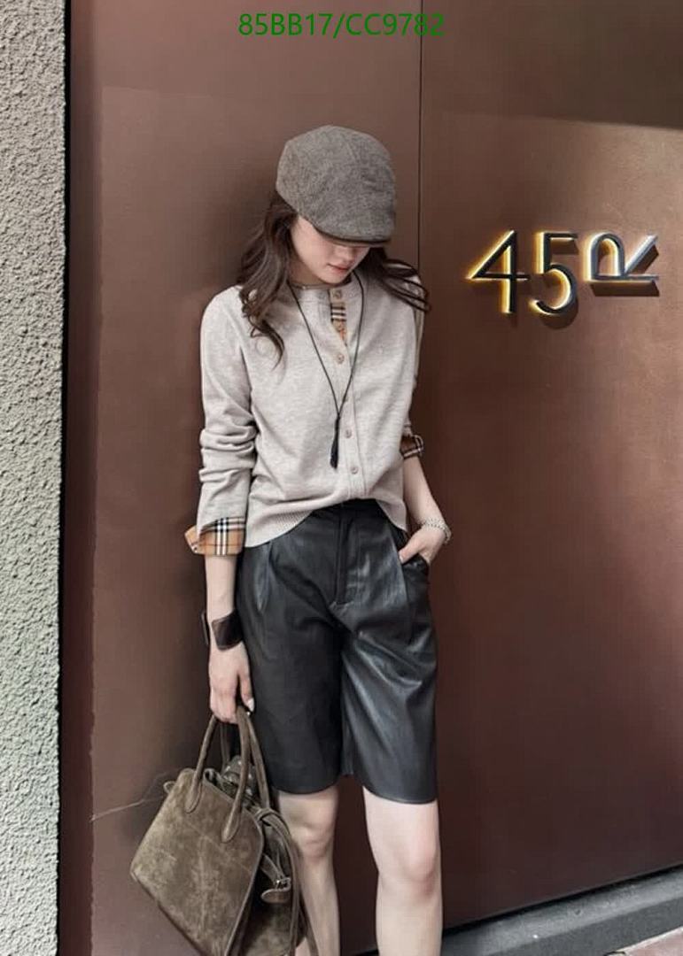 Burberry-Clothing Code: CC9782 $: 85USD