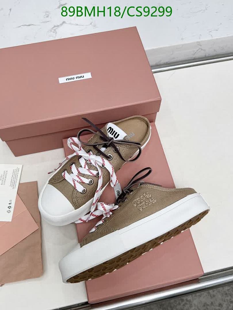 Miu Miu-Women Shoes Code: CS9299 $: 89USD