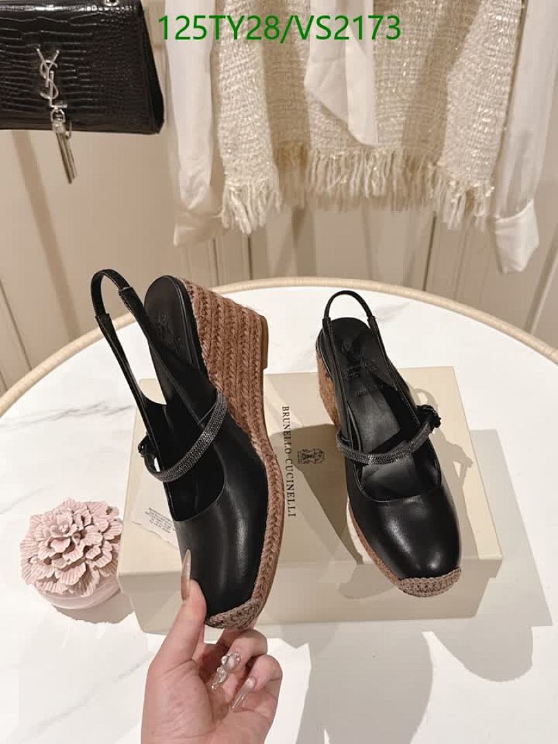 Brunello Cucinelli-Women Shoes Code: VS2173 $: 125USD