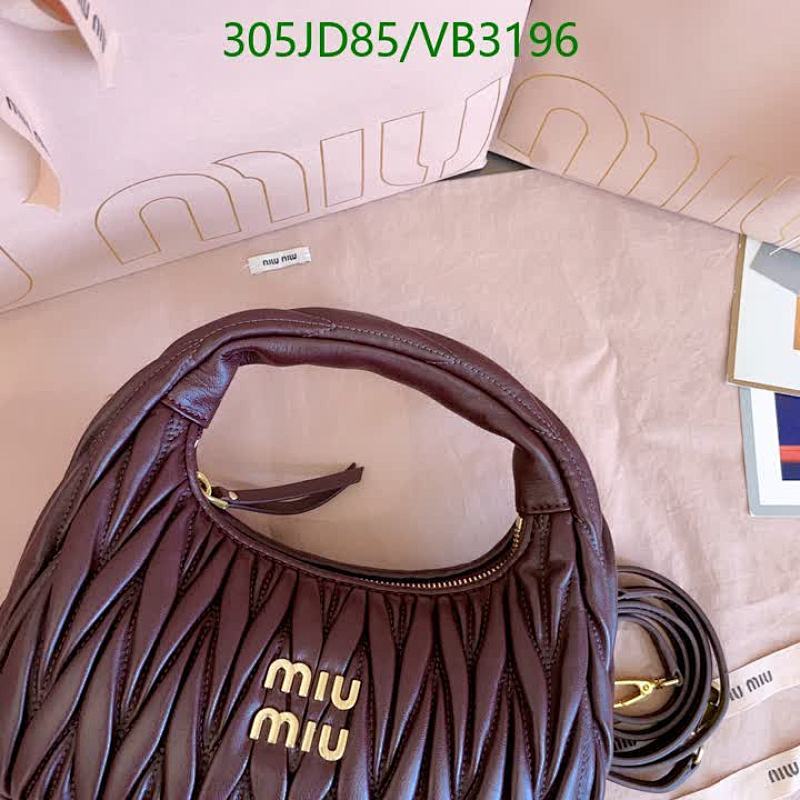 Miu Miu-Bag-Mirror Quality Code: VB3196 $: 305USD
