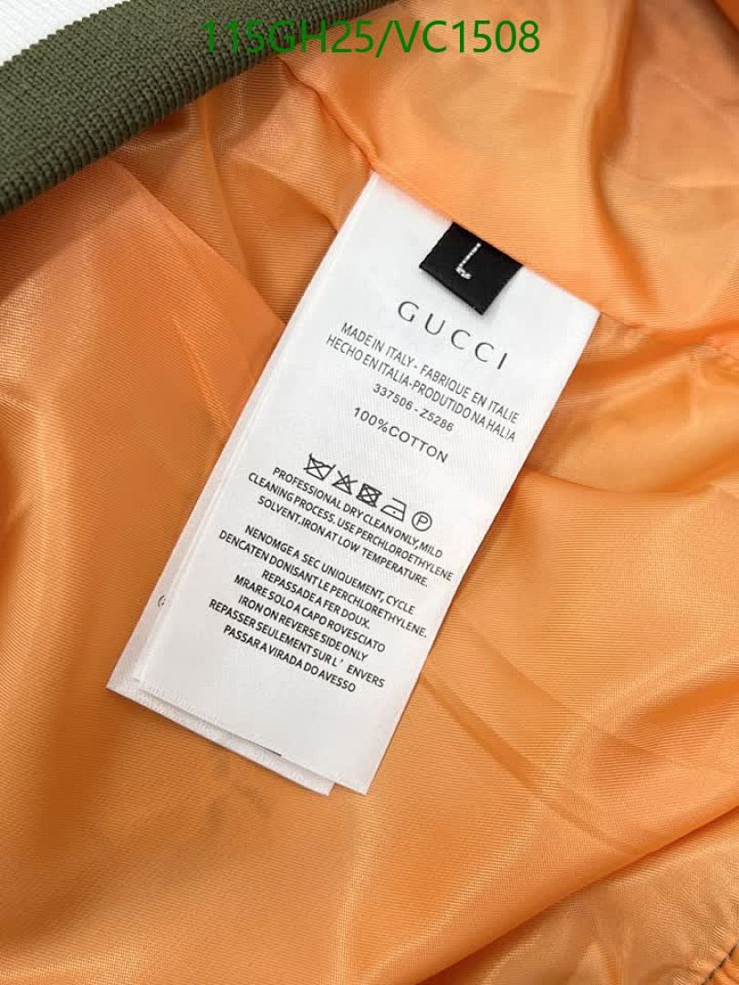 Gucci-Clothing Code: VC1508 $: 115USD