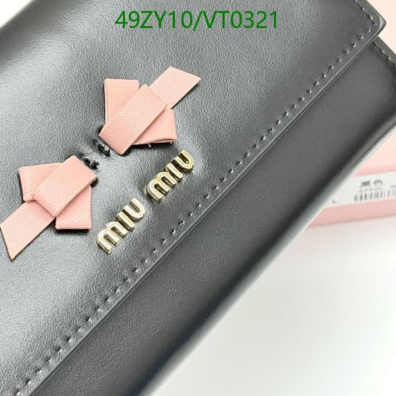 Miu Miu-Wallet-4A Quality Code: VT0321 $: 49USD