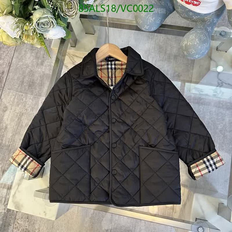Burberry-Kids Clothing Code: VC0022 $: 85USD