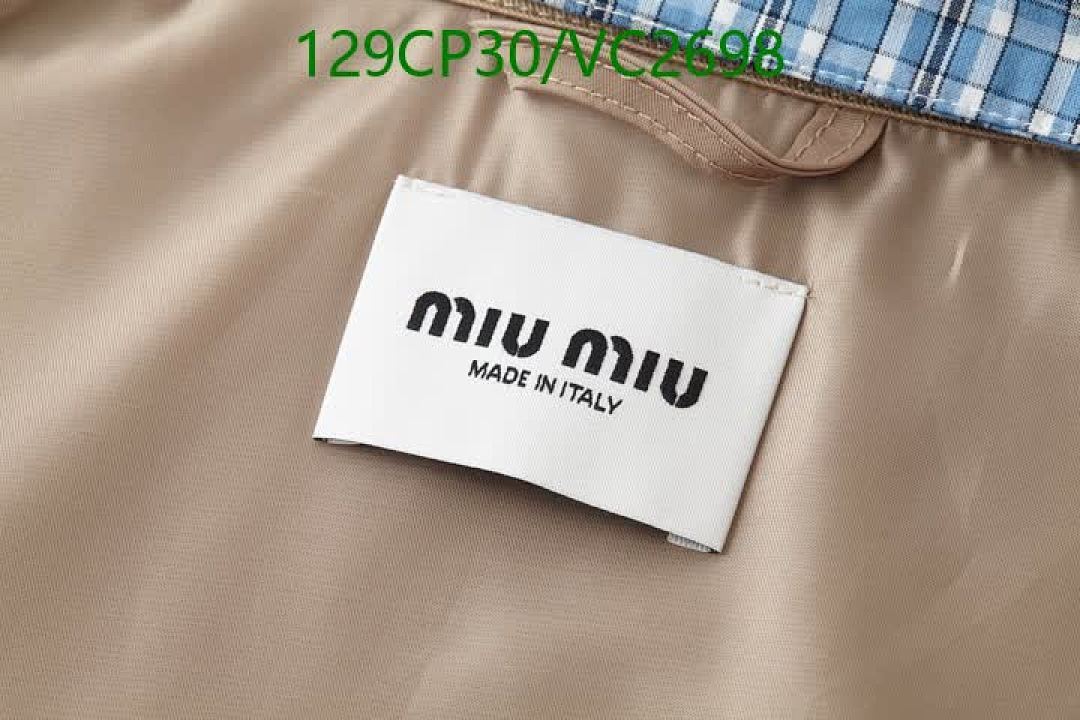 Miu Miu-Clothing Code: VC2698 $: 129USD