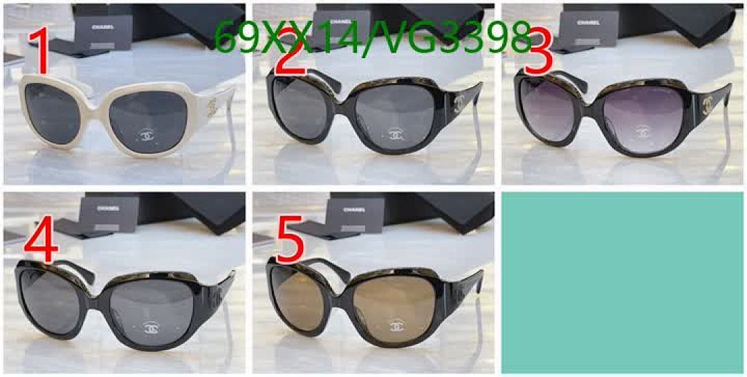 Chanel-Glasses Code: VG3398 $: 69USD