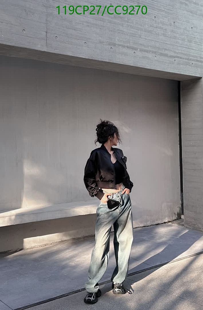 Prada-Clothing Code: CC9270 $: 119USD