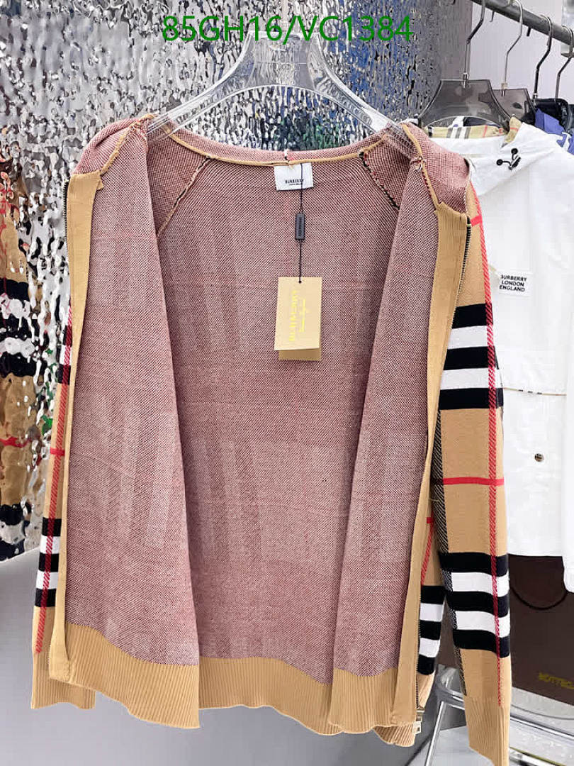 Burberry-Clothing Code: VC1384 $: 85USD