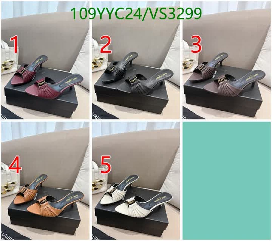 YSL-Women Shoes Code: VS3299 $: 109USD