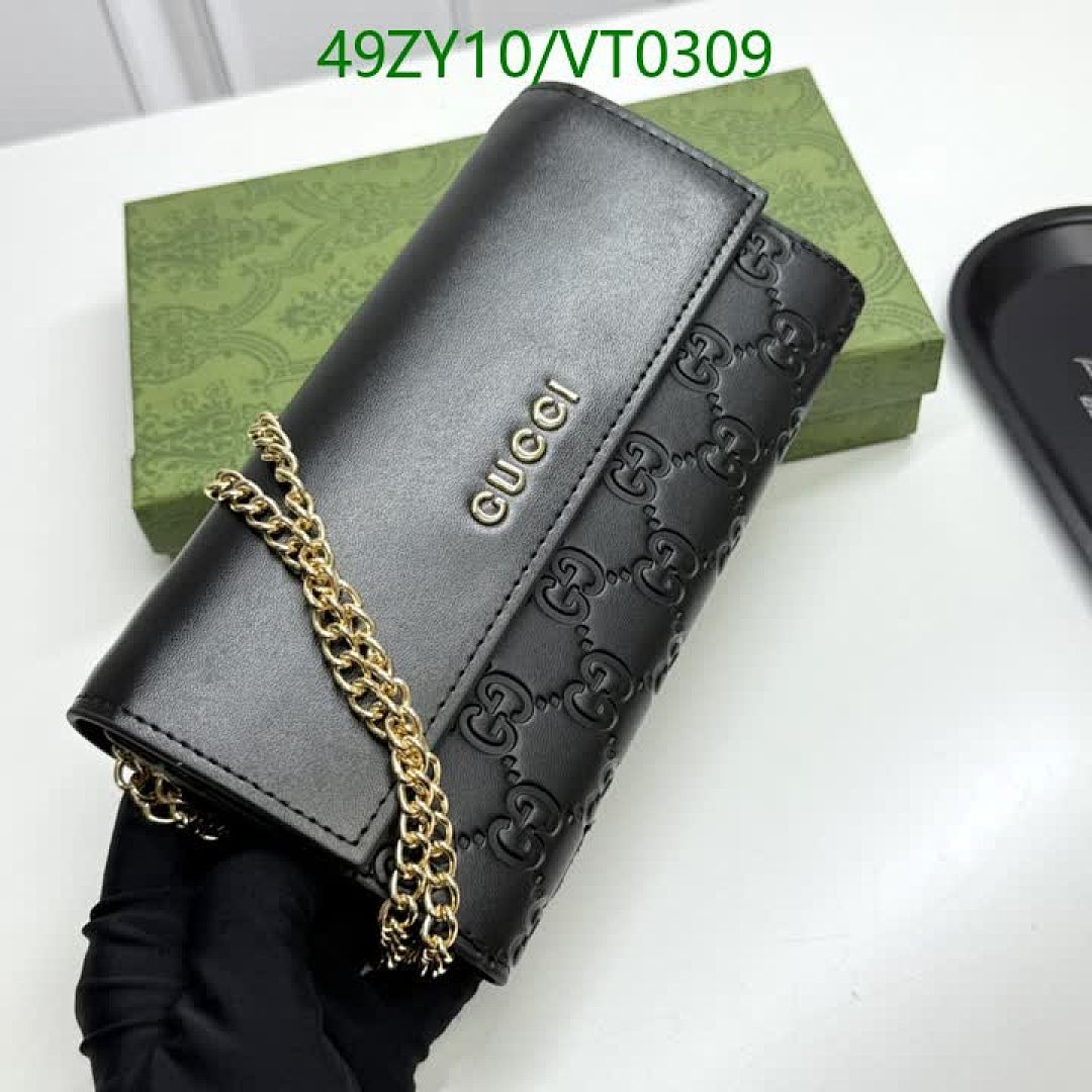 Gucci-Wallet-4A Quality Code: VT0309 $: 49USD