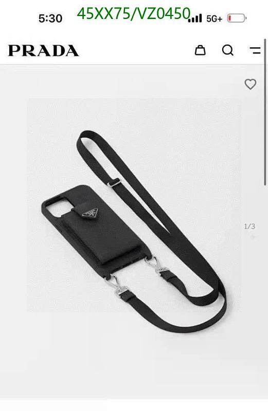 Prada-Phone Case Code: VZ0450 $: 45USD