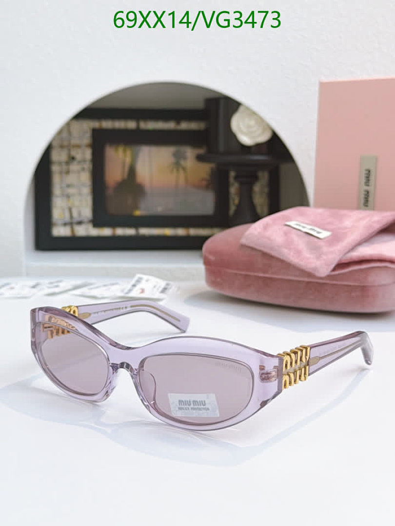 Miu Miu-Glasses Code: VG3473 $: 69USD