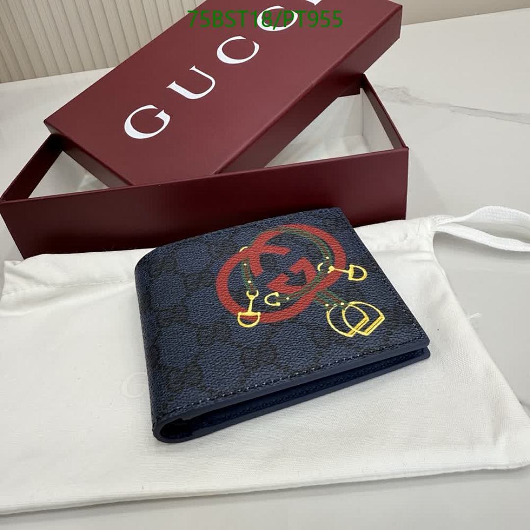 Gucci-Wallet Mirror Quality Code: PT955 $: 75USD