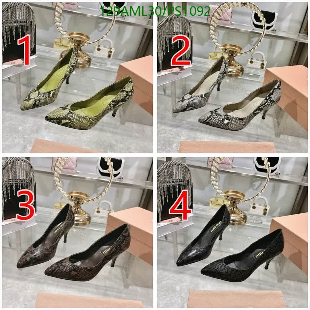 Miu Miu-Women Shoes Code: PS1092 $: 129USD