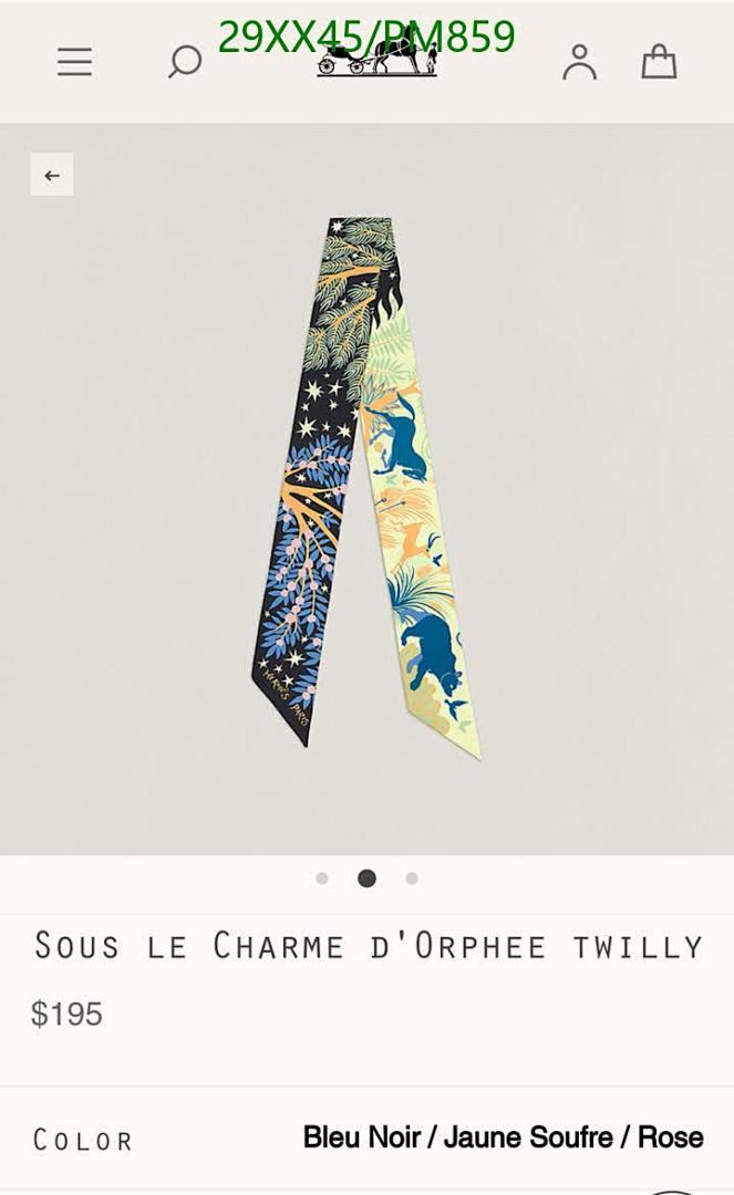 Hermes-Scarf Code: PM859 $: 29USD