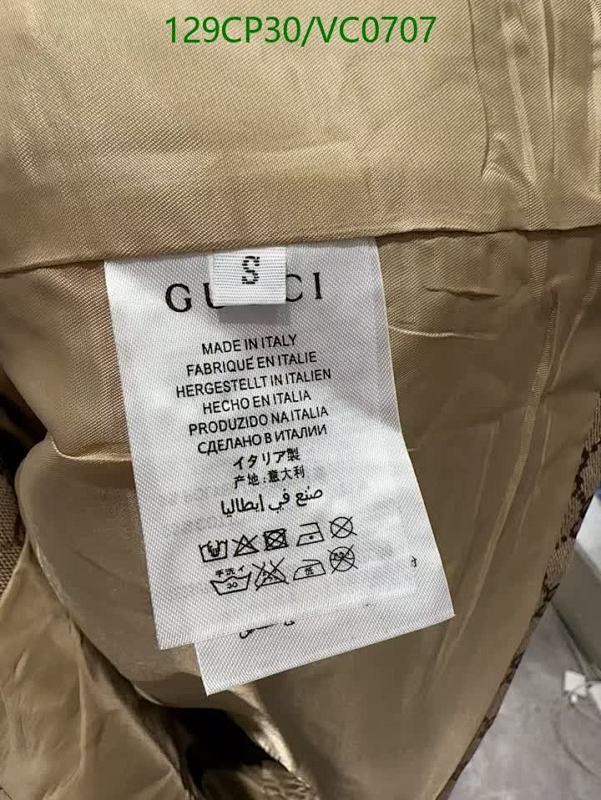 Gucci-Clothing Code: VC0707 $: 129USD