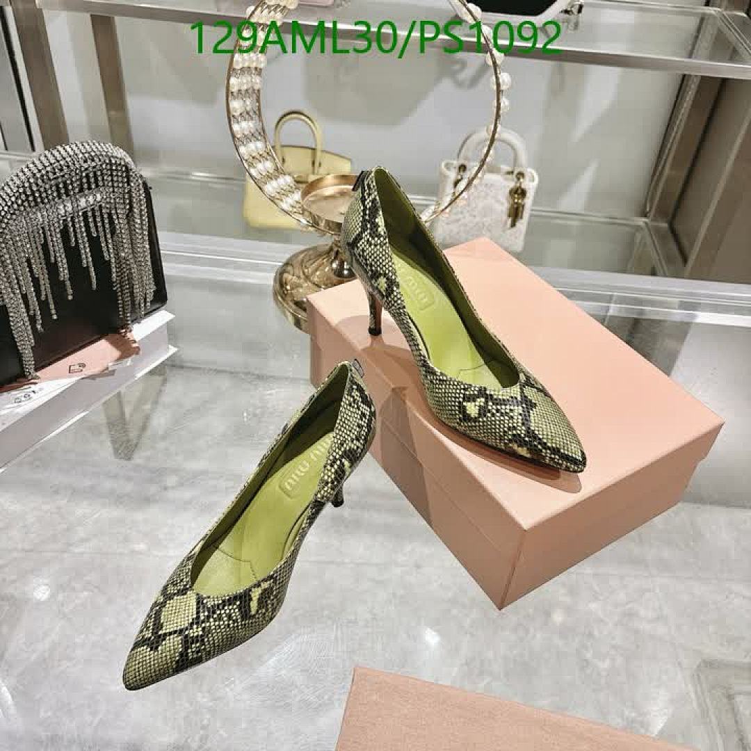 Miu Miu-Women Shoes Code: PS1092 $: 129USD