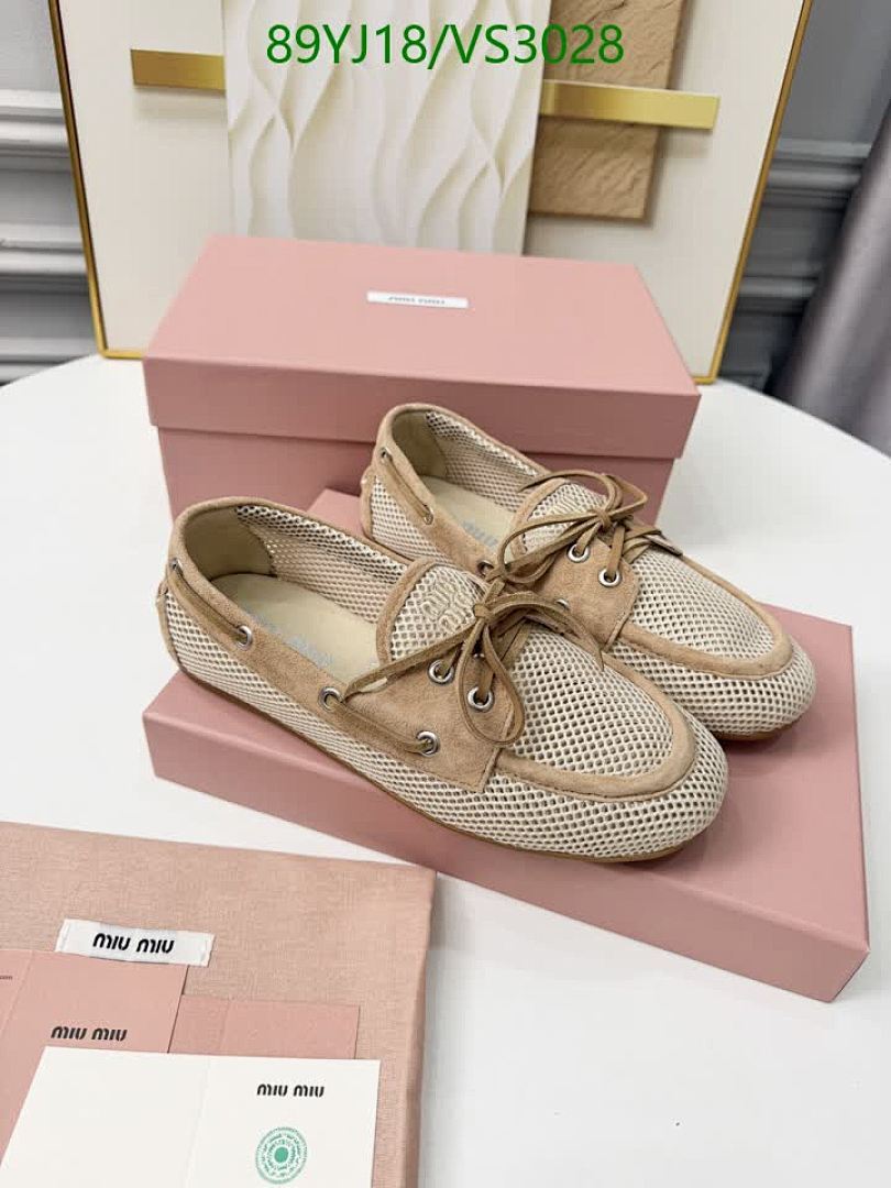 Miu Miu-Women Shoes Code: VS3028 $: 89USD
