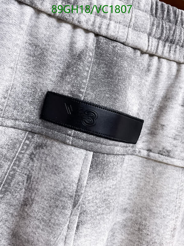 Y-3-Clothing Code: VC1807 $: 89USD