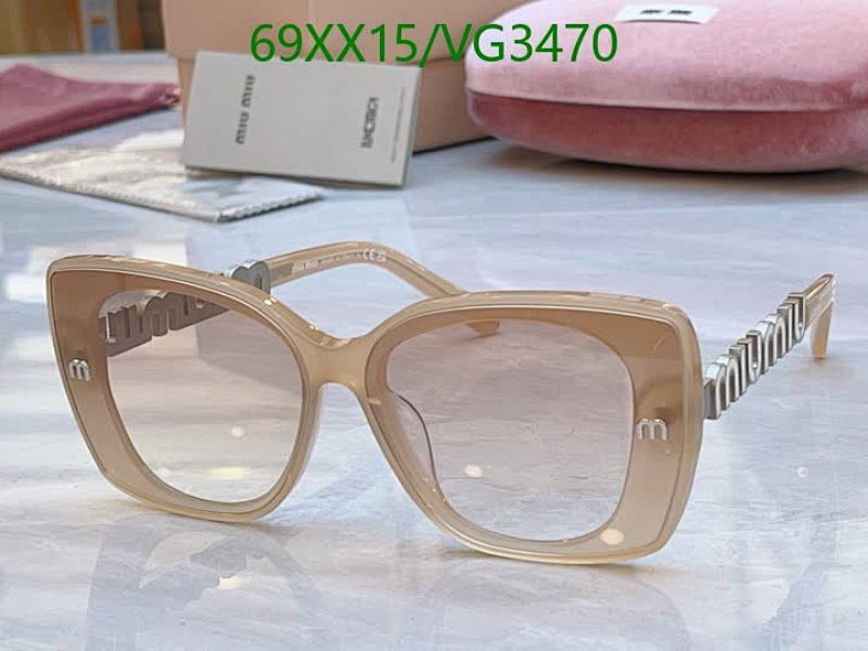 Miu Miu-Glasses Code: VG3470 $: 69USD
