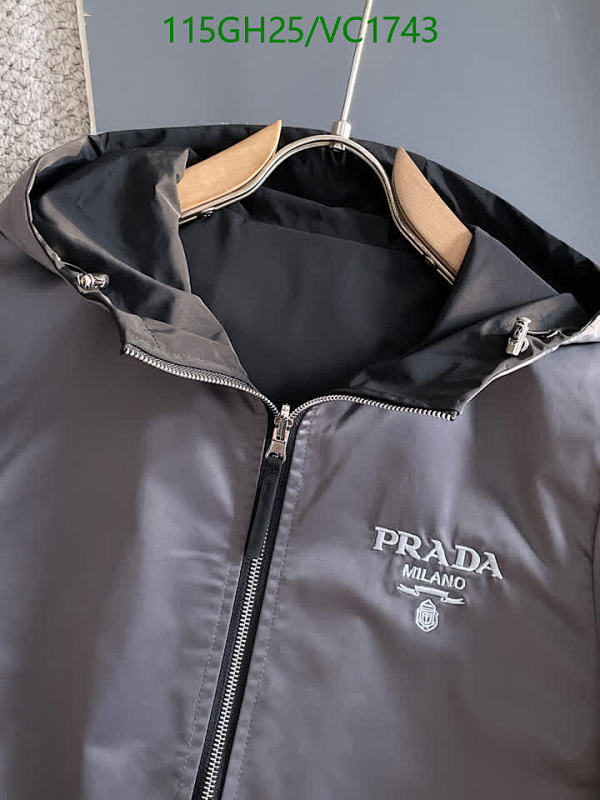 Prada-Clothing Code: VC1743 $: 115USD