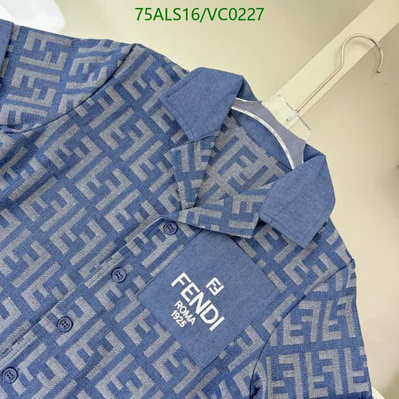 Fendi-Kids clothing Code: VC0227 $: 75USD