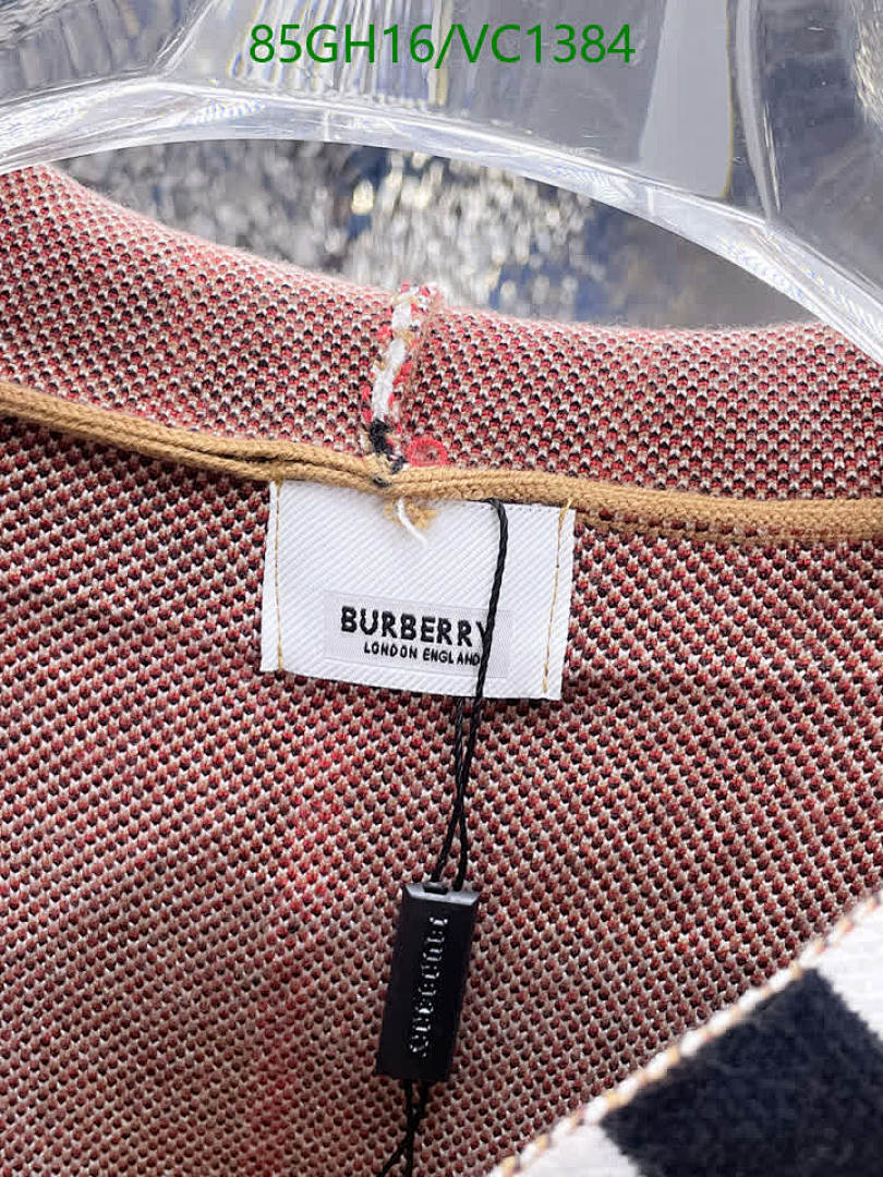 Burberry-Clothing Code: VC1384 $: 85USD