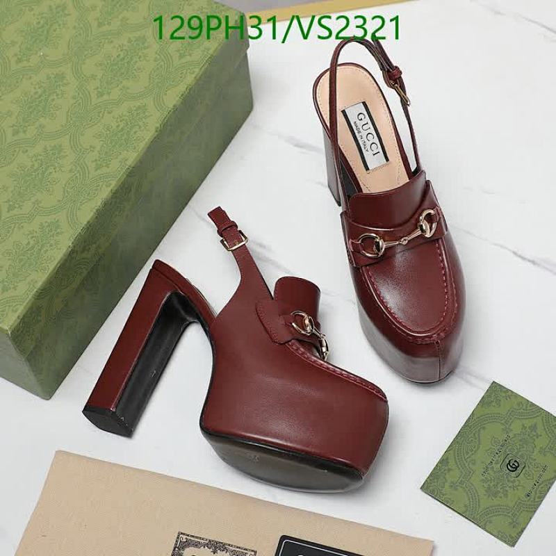 Gucci-Women Shoes Code: VS2321 $: 129USD