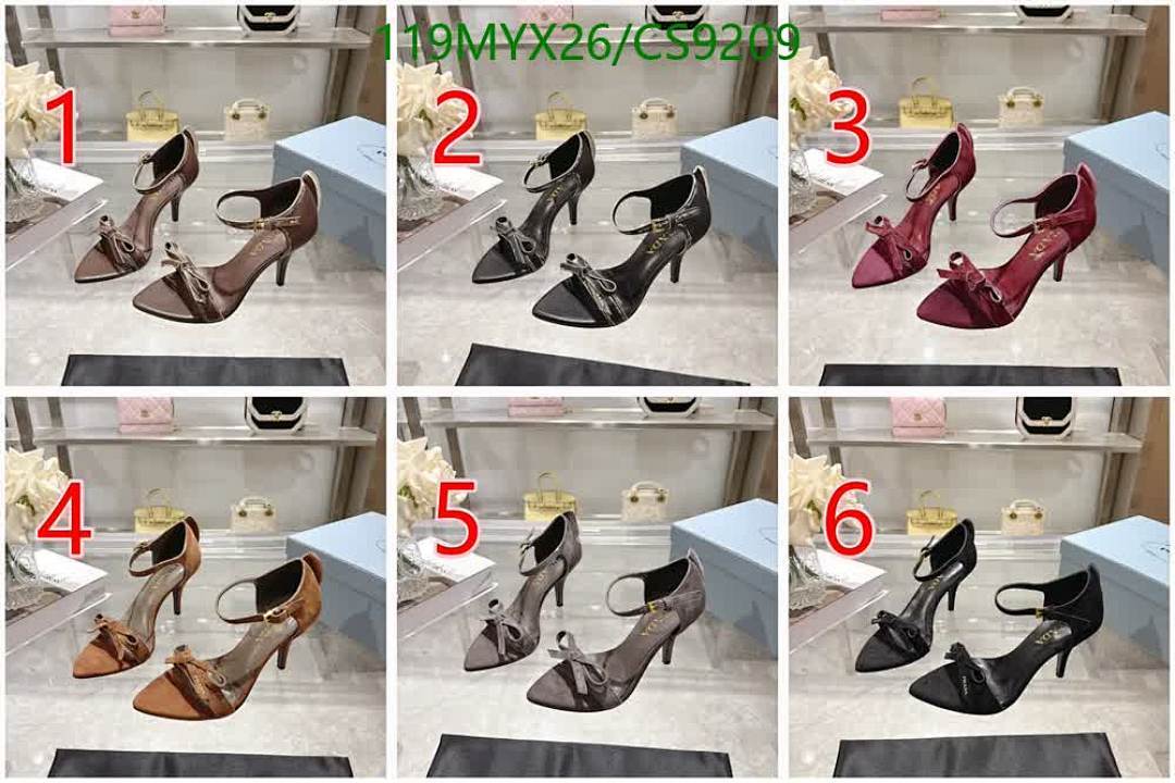 Prada-Women Shoes Code: CS9209 $: 119USD