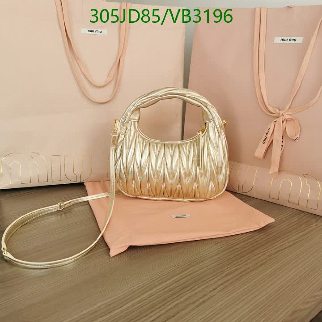 Miu Miu-Bag-Mirror Quality Code: VB3196 $: 305USD