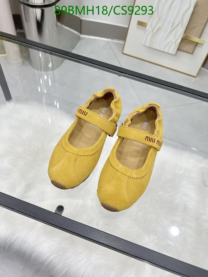 Miu Miu-Women Shoes Code: CS9293 $: 89USD