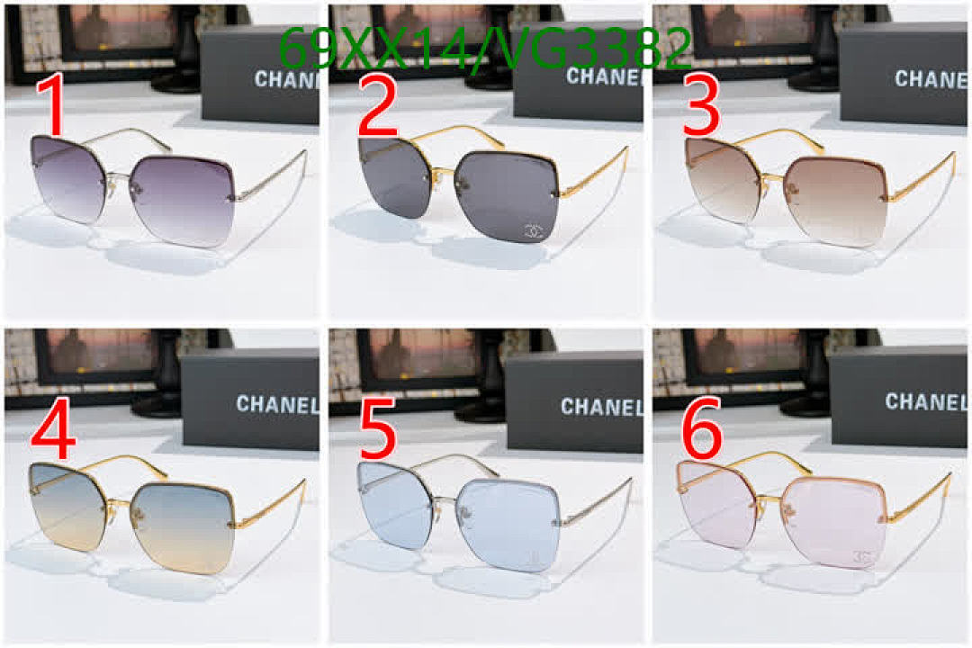 Chanel-Glasses Code: VG3382 $: 69USD