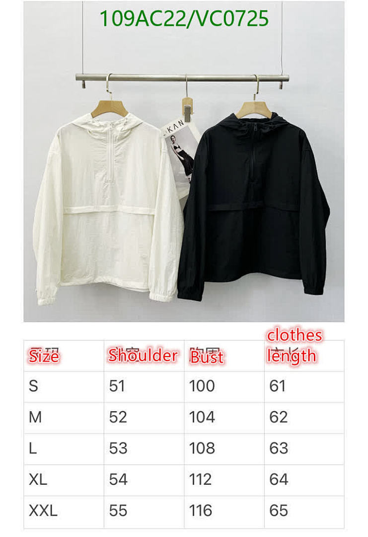 Burberry-Clothing Code: VC0725 $: 109USD