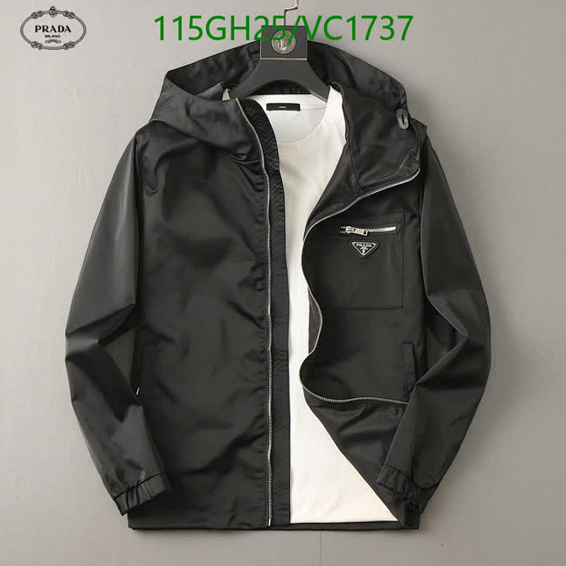 Prada-Clothing Code: VC1737 $: 115USD