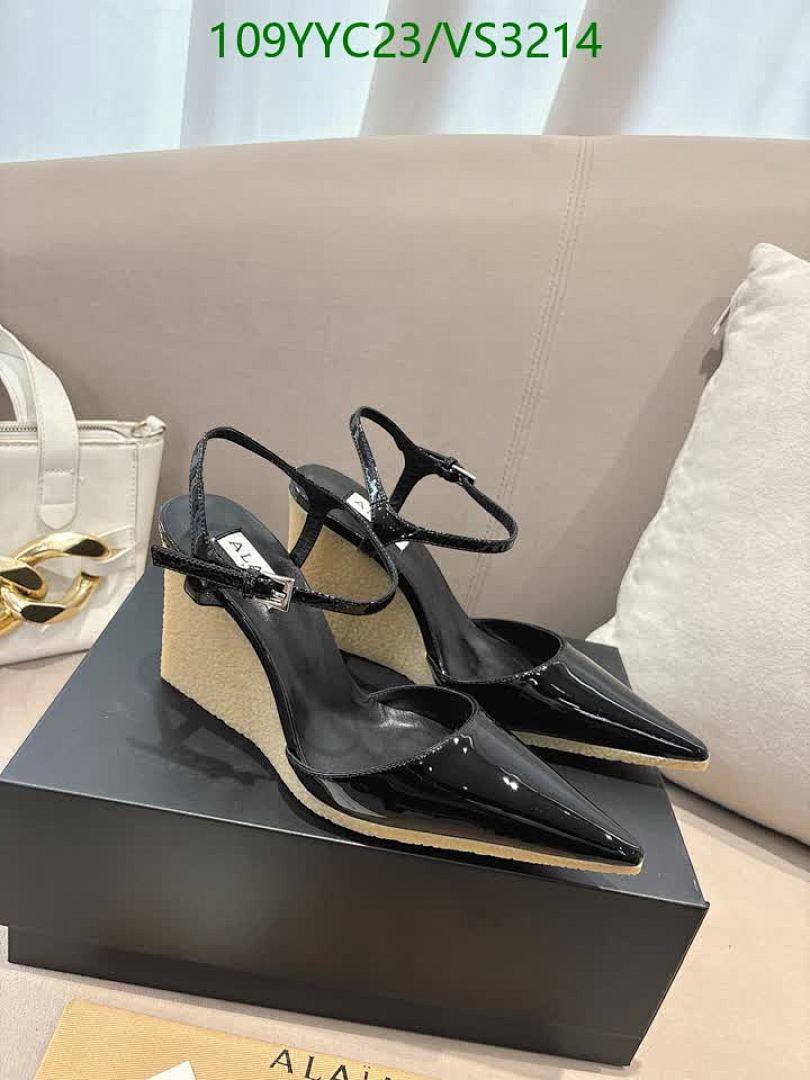 Alaia-Women Shoes Code: VS3214 $: 109USD