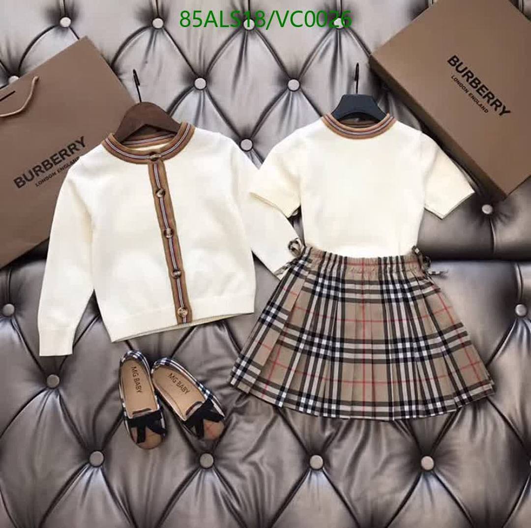 Burberry-Kids Clothing Code: VC0026 $: 85USD