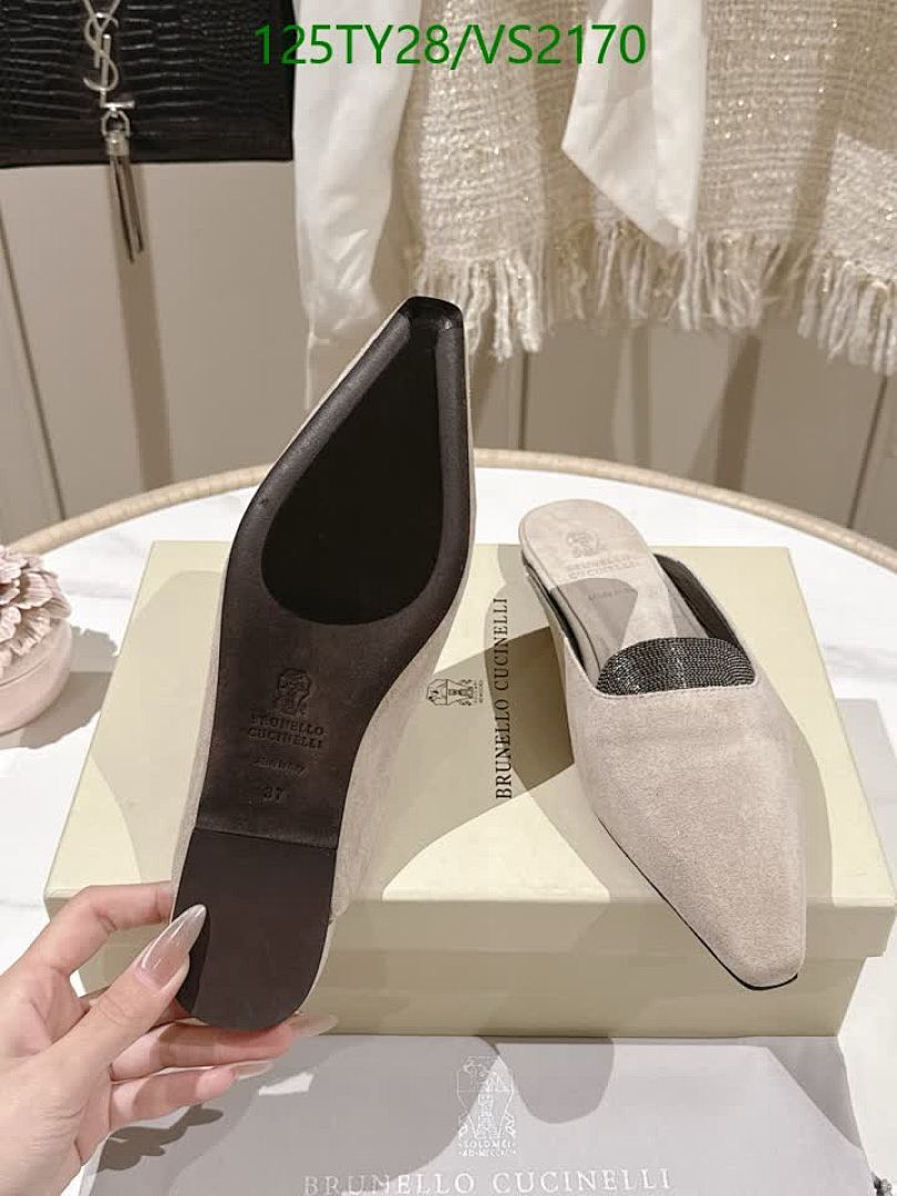 Brunello Cucinelli-Women Shoes Code: VS2170 $: 125USD