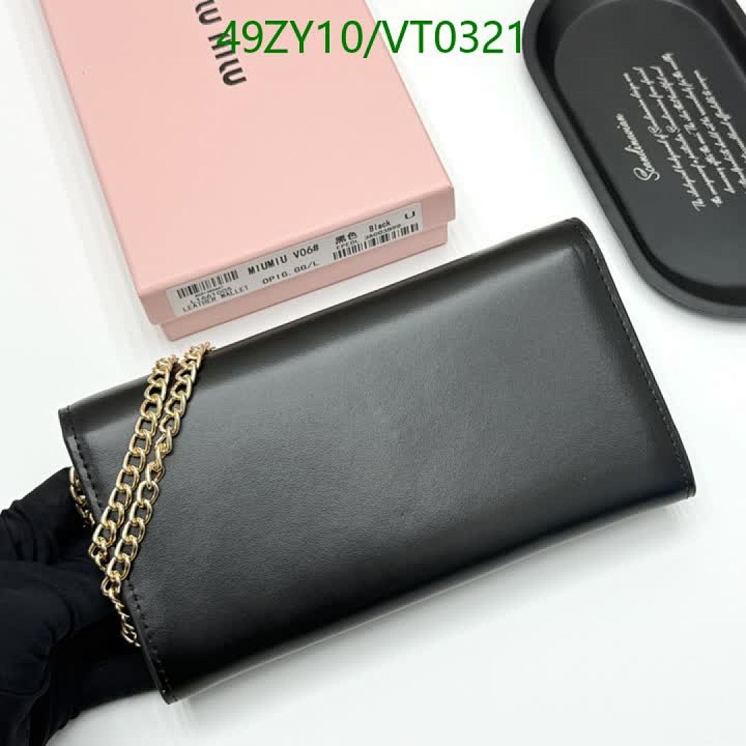 Miu Miu-Wallet-4A Quality Code: VT0321 $: 49USD