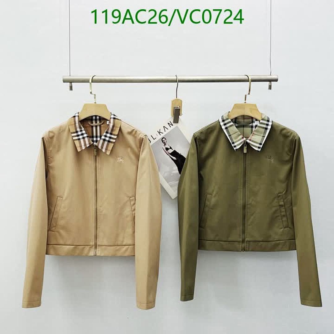Burberry-Clothing Code: VC0724 $: 119USD