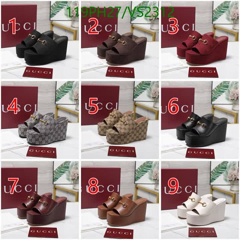 Gucci-Women Shoes Code: VS2312 $: 119USD