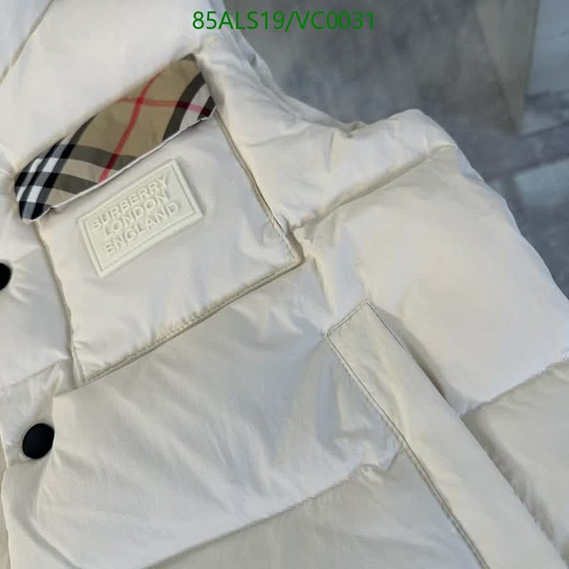Burberry-Kids Clothing Code: VC0031 $: 85USD