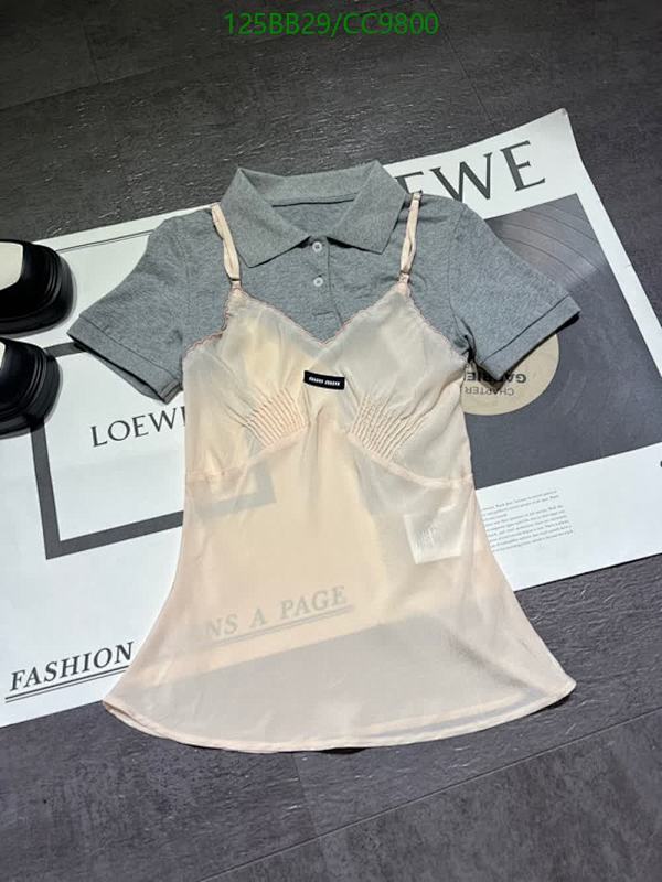 Miu Miu-Clothing Code: CC9800 $: 125USD