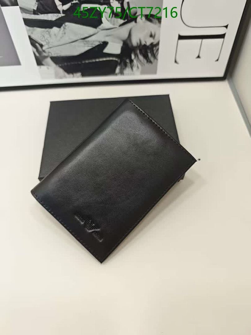 Armani-Wallet(4A) Code: CT7216 $: 45USD