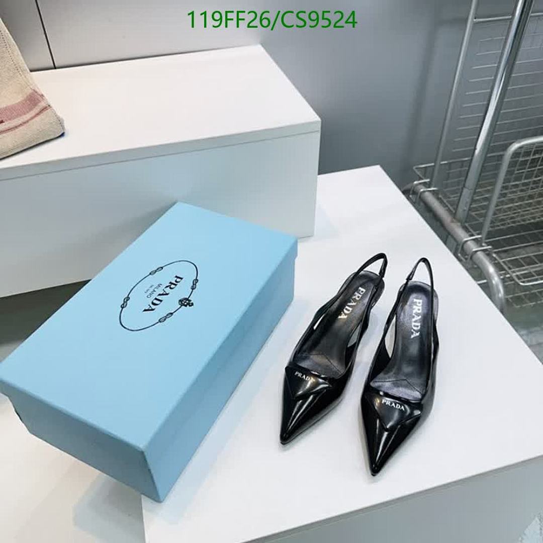 Prada-Women Shoes Code: CS9524 $: 119USD