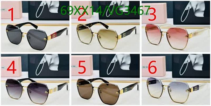 Miu Miu-Glasses Code: VG3467 $: 69USD