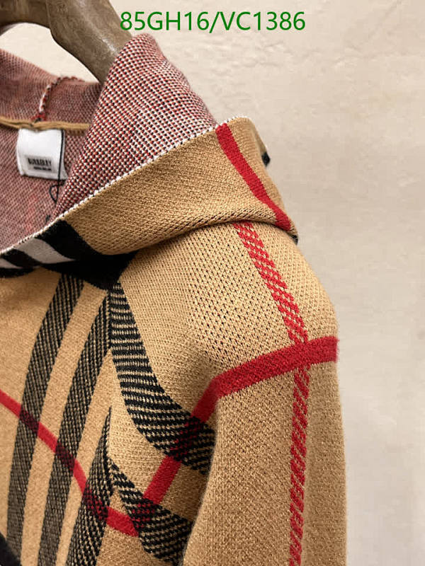 Burberry-Clothing Code: VC1386 $: 85USD