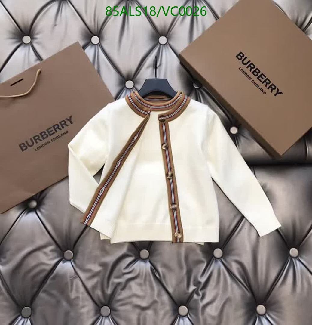 Burberry-Kids Clothing Code: VC0026 $: 85USD